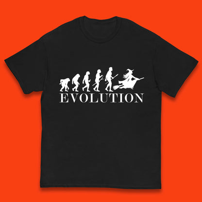 Witch Evolution Halloween Scary Spooky Witch Costume Kids T Shirt