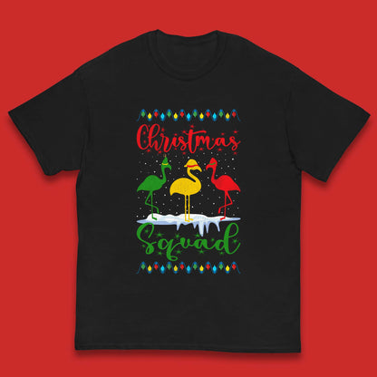 flamingos christmas t shirt