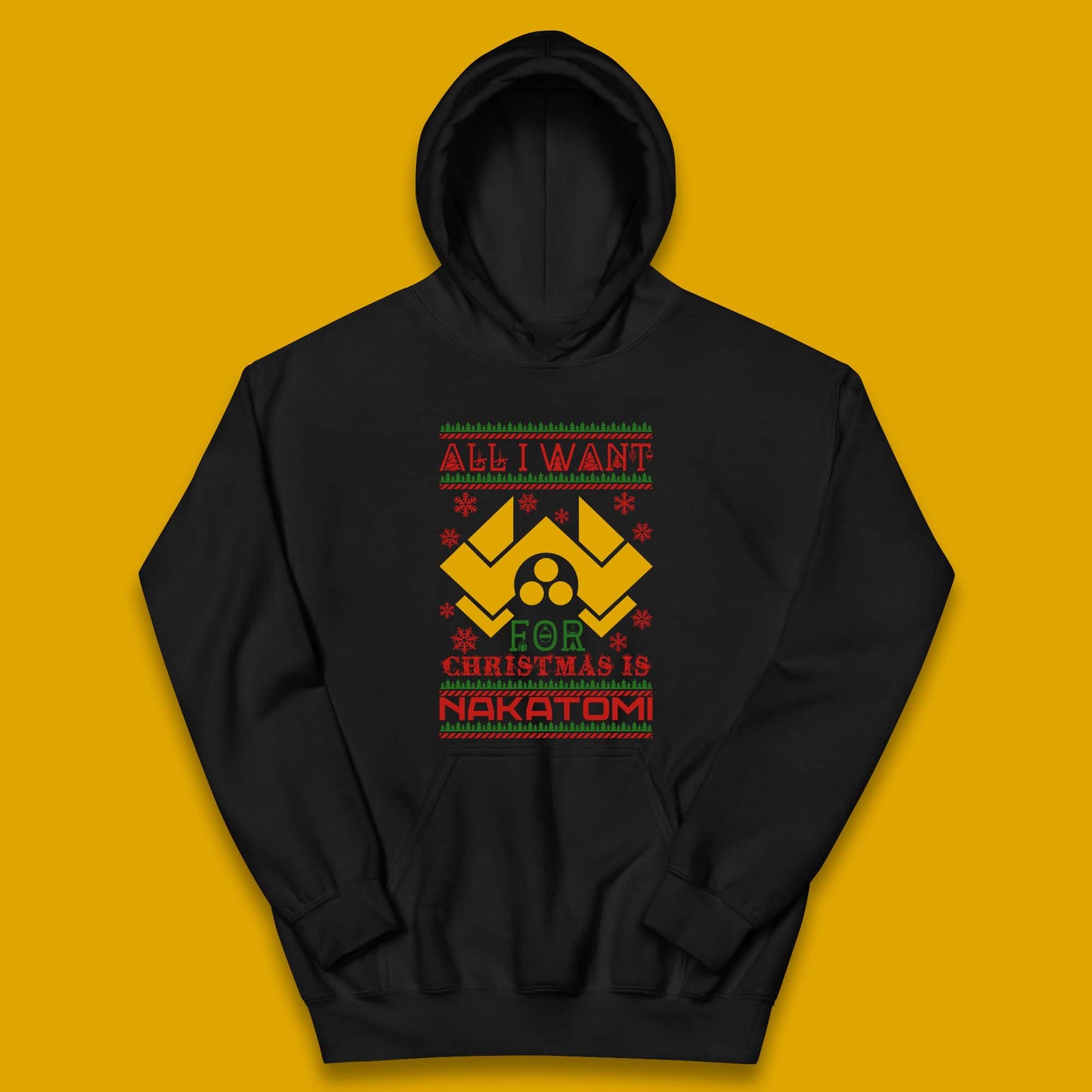 Want Nakatomi For Christmas Kids Hoodie