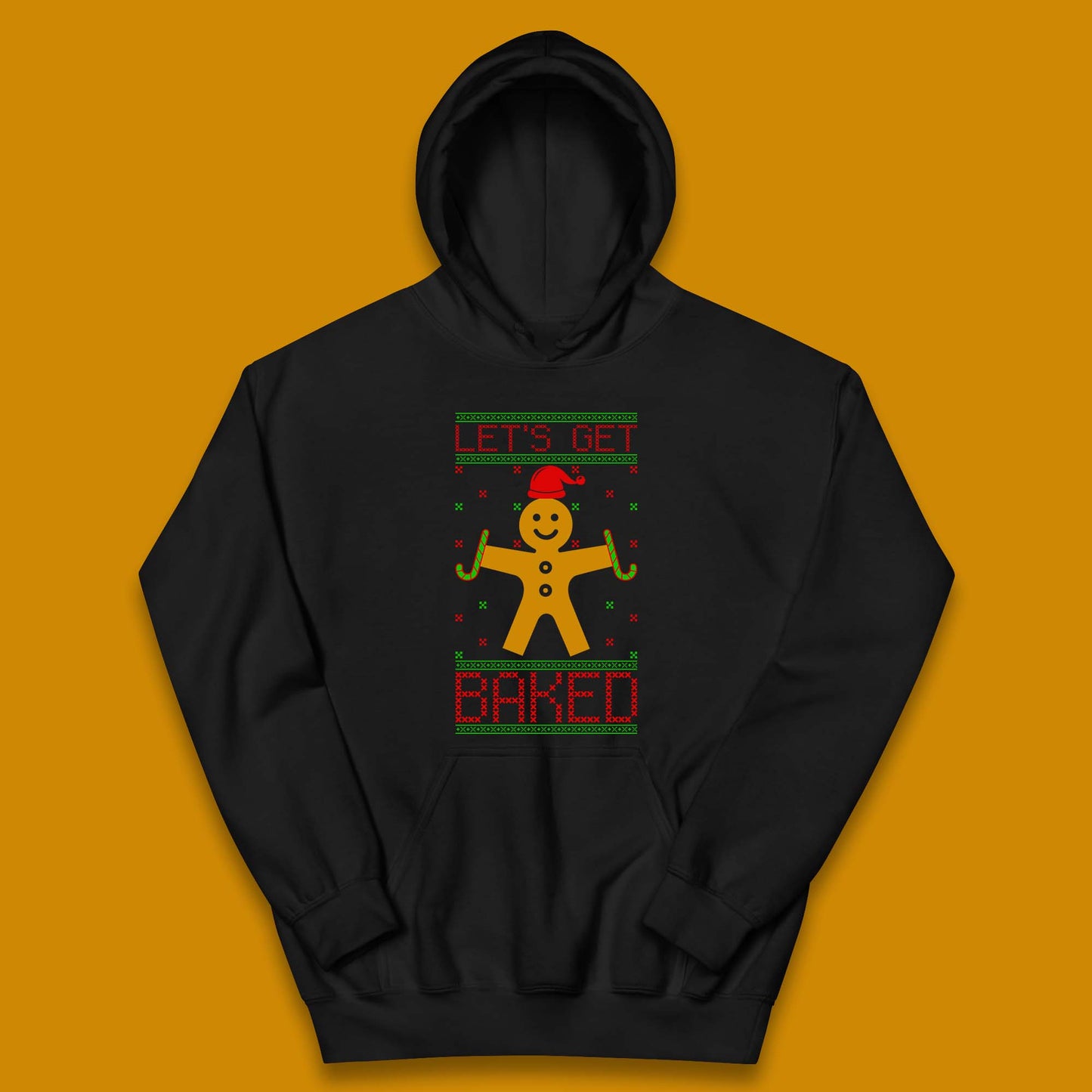 Gingerbread Christmas Kids Hoodie
