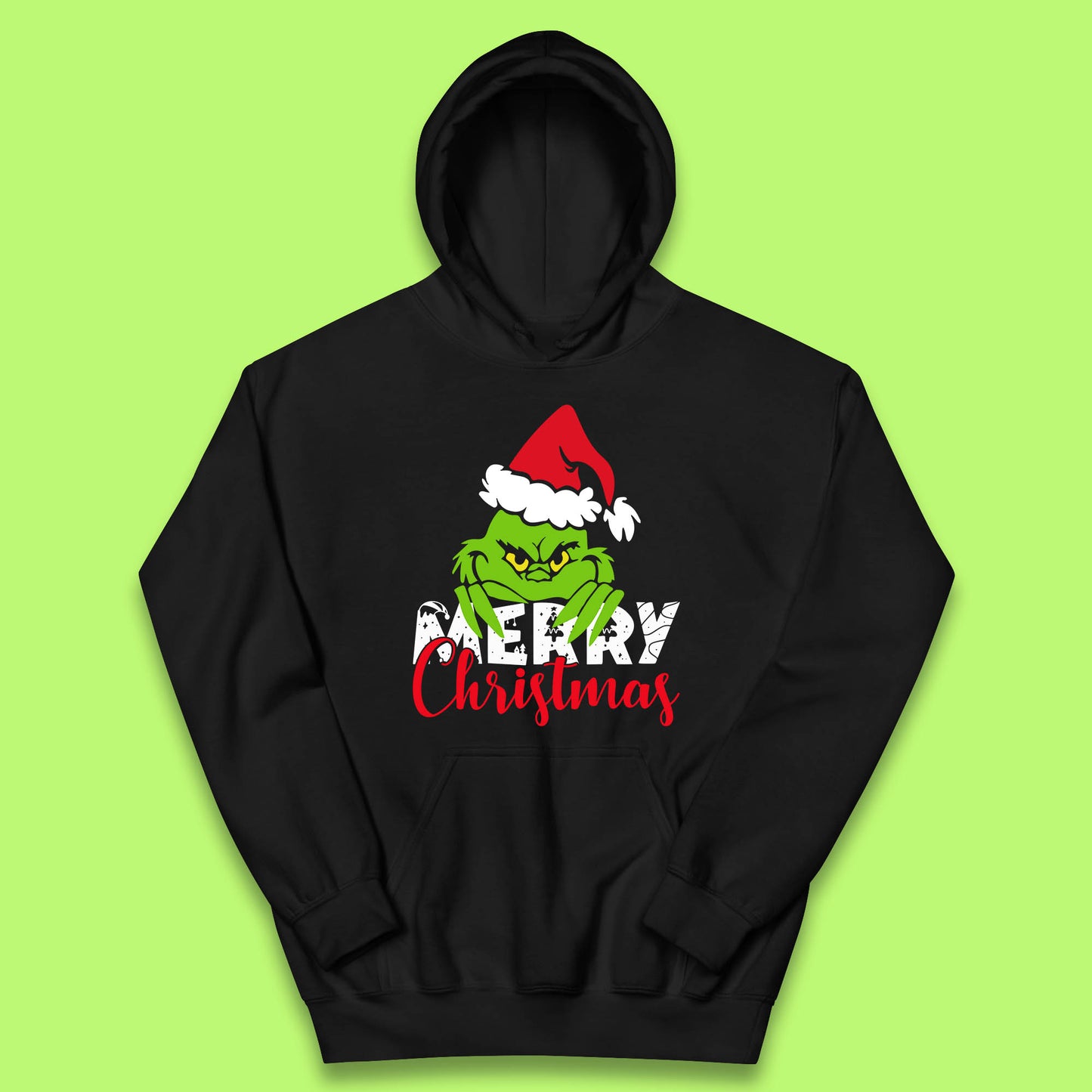 merry christmas grinch hoodie