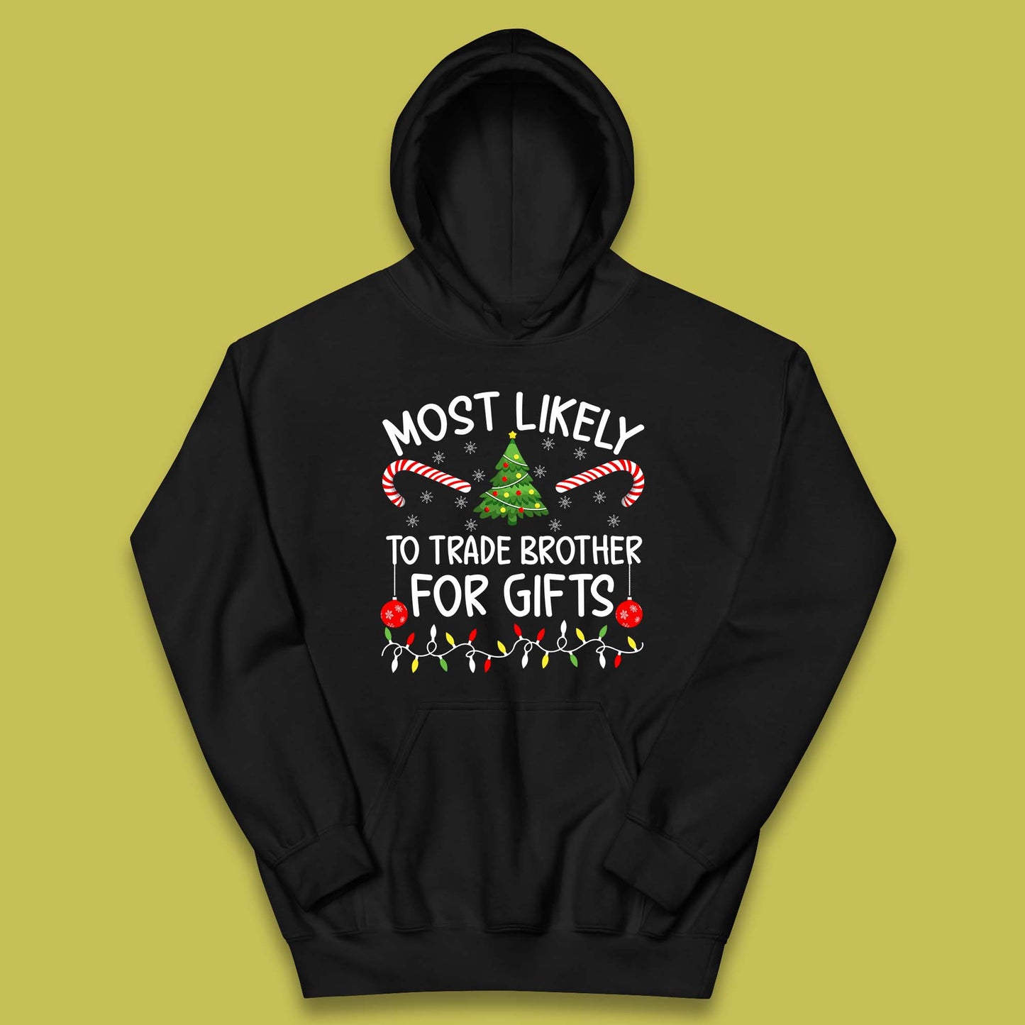 trade brother for christmas gifts hoodie