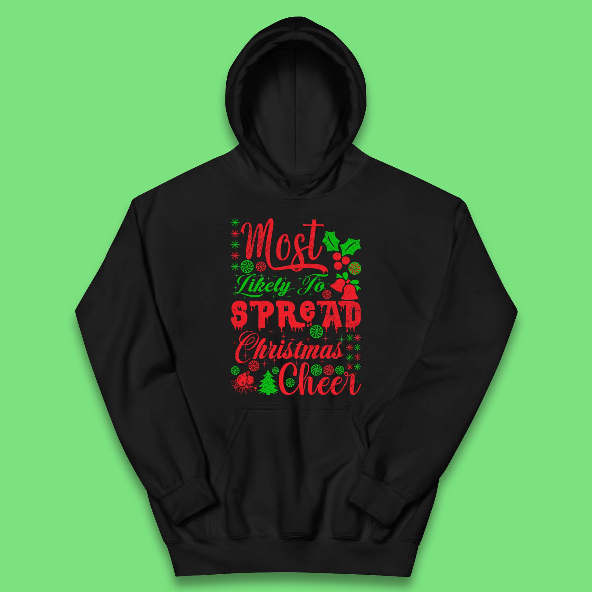 spread christmas cheer hoodie