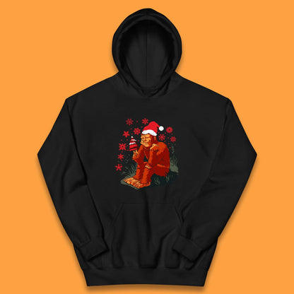 christmas bigfoot hoodie