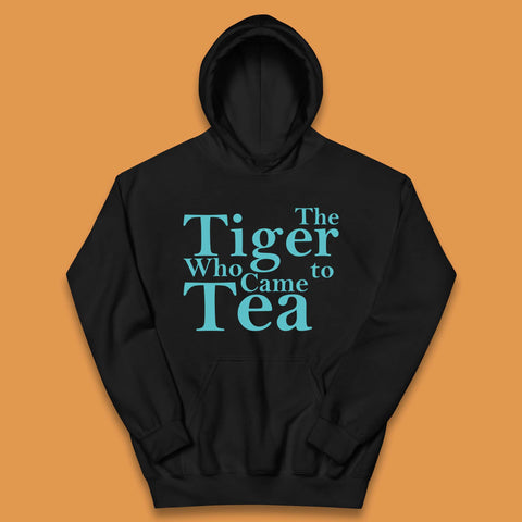 The Tiger Who Came To Tea Story Book Kids Hoodie
