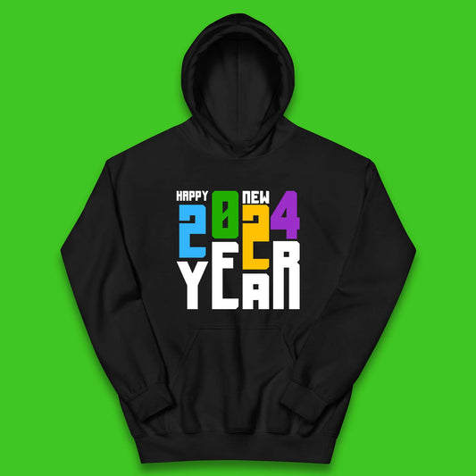 Happy New Year 2024 Kids Hoodie