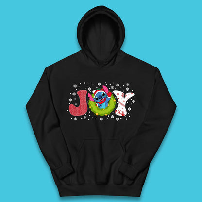 Joy Stitch Christmas Kids Hoodie