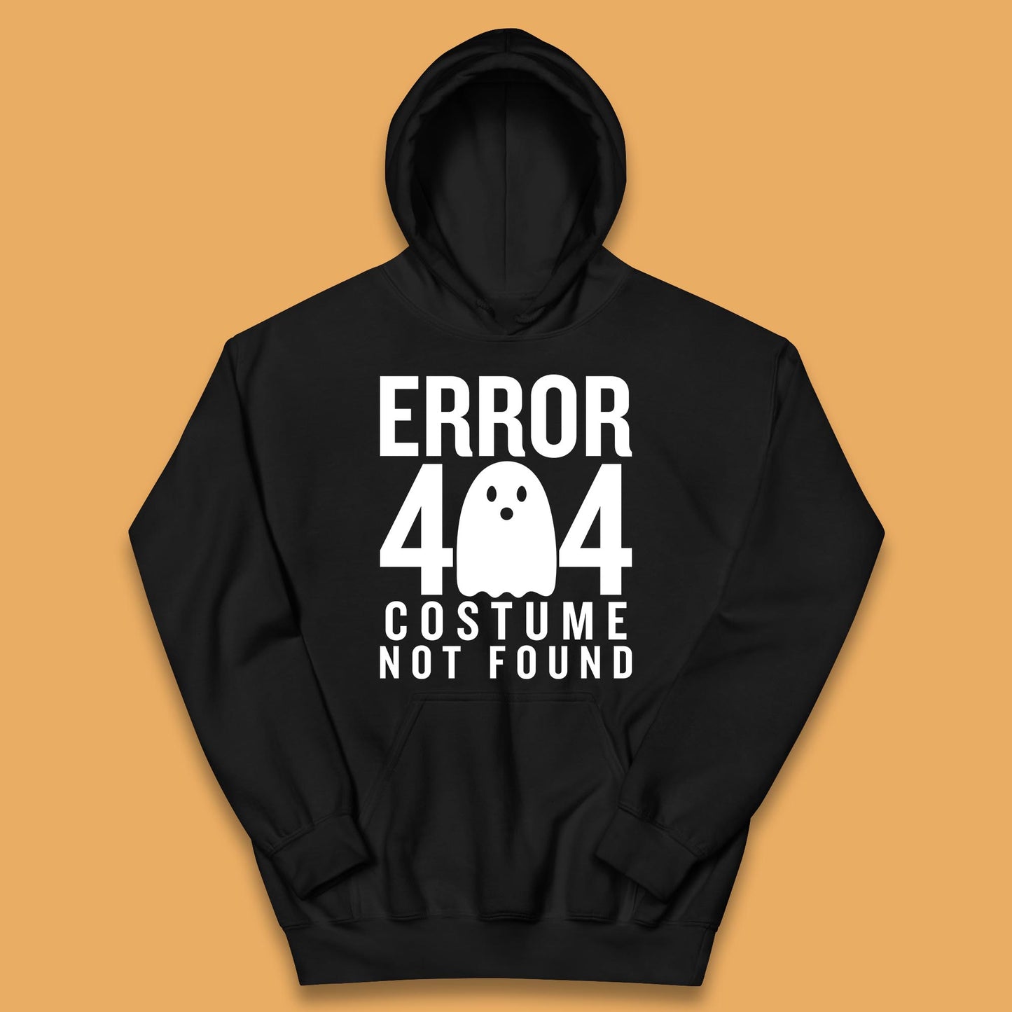 Error 404 Costume Not Found Halloween This Is My Halloween Costume Error 404 Kids Hoodie
