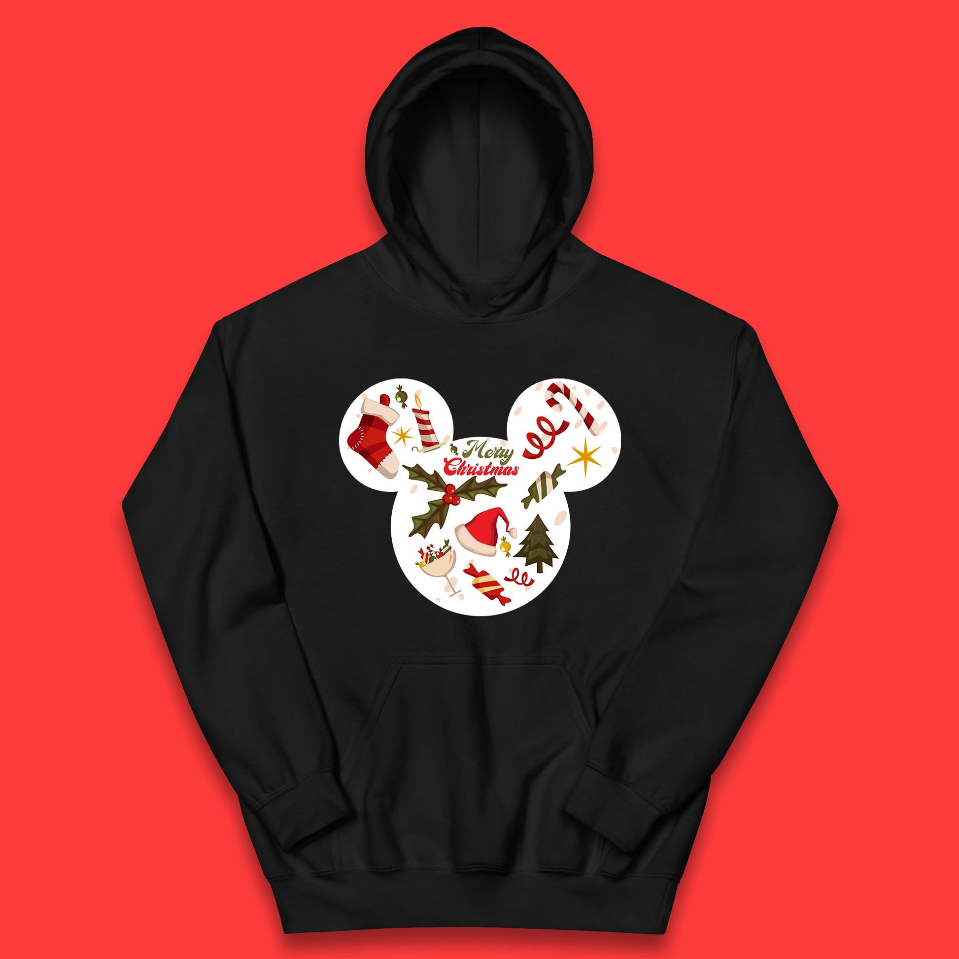 merry christmas mickey mouse hoodie