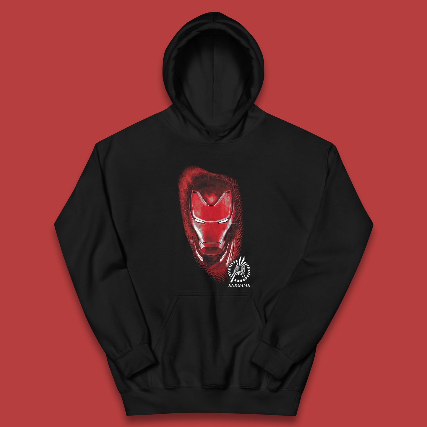 Marvel Avengers Iron Man Portrait Superhero Avengers Endgame Comic Book Character Iron-Man Marvel Comics Kids Hoodie
