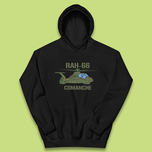 Boeing–Sikorsky RAH-66 Comanche US Army Gunship Attack Helicopter Kids Hoodie