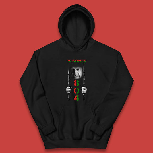 Prisoner No 804 Release Imran Khan Pride Of Nation Stand With Imran Khan Pakistan Behind You Skipper Kids Hoodie