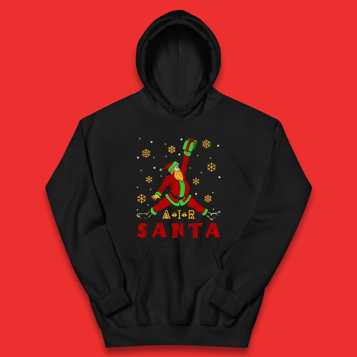 Air Santa Christmas Kids Hoodie