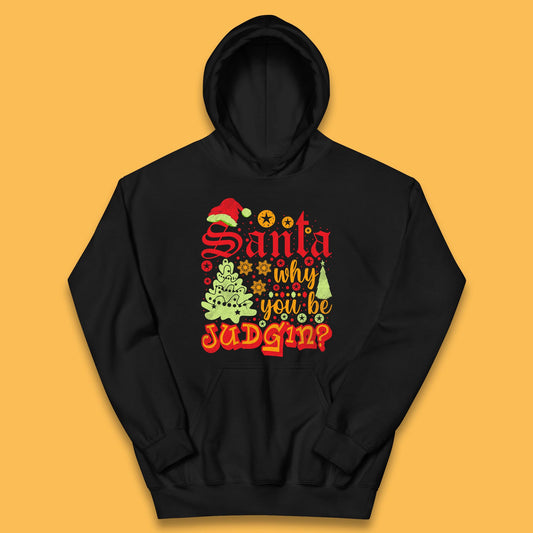 funny santa quotes hoodie