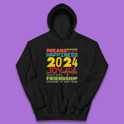 Welcome To 2024 Year Kids Hoodie