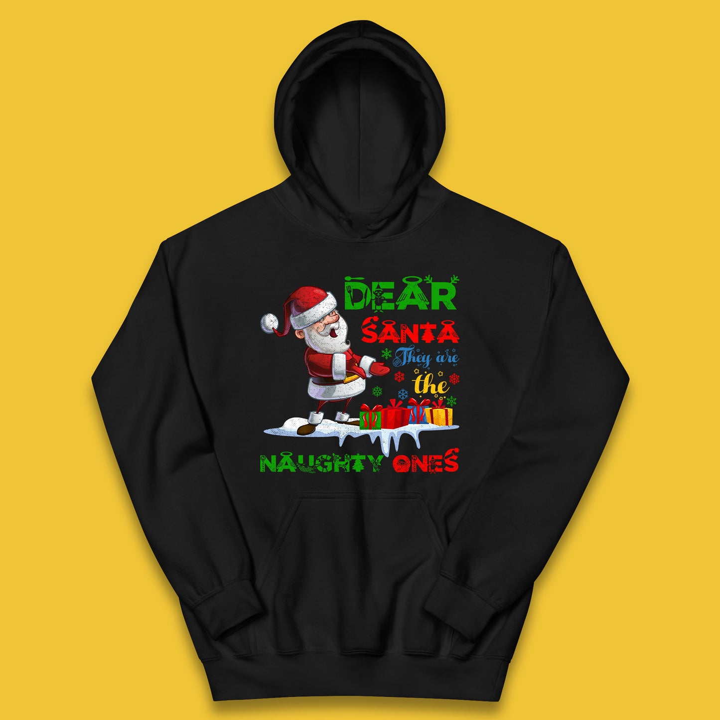 dear santa hoodie