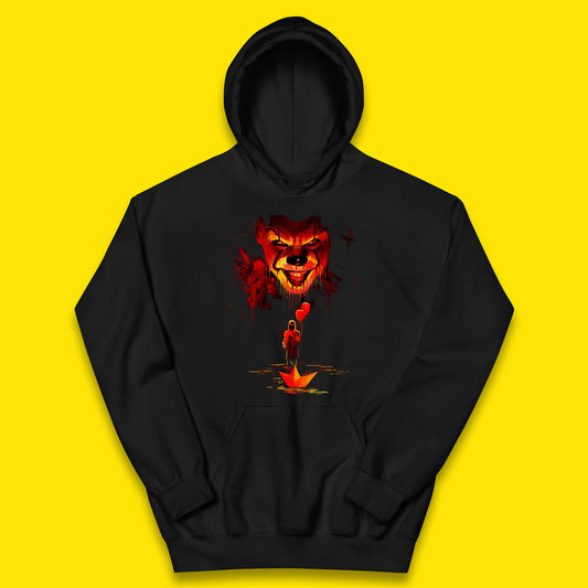 IT Clown Pennywise Halloween Horror Movie Character Serial Killer Clown Costume Kids Hoodie