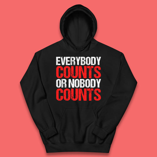Everybody Counts Or Nobody Counts Harry Bosch Tv Series Kids Hoodie