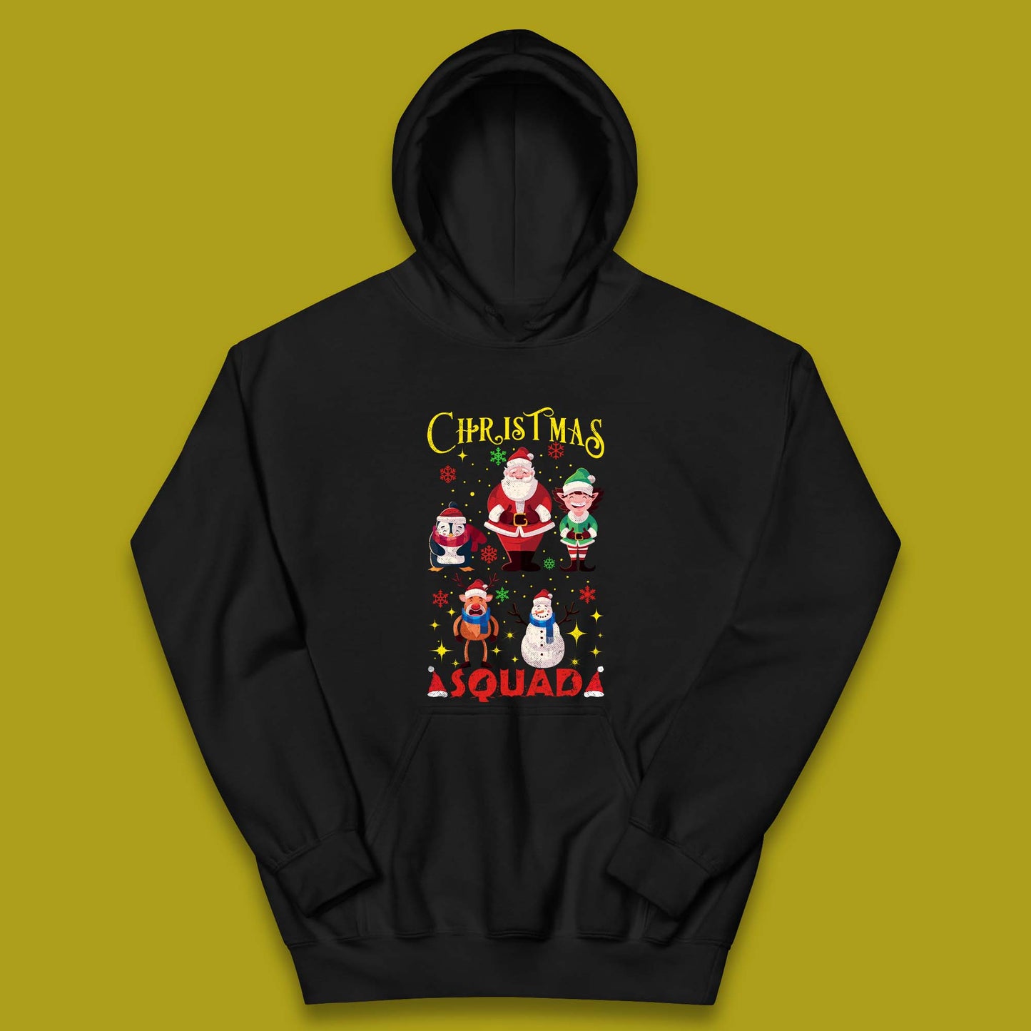 Christmas Squad Kids Hoodie