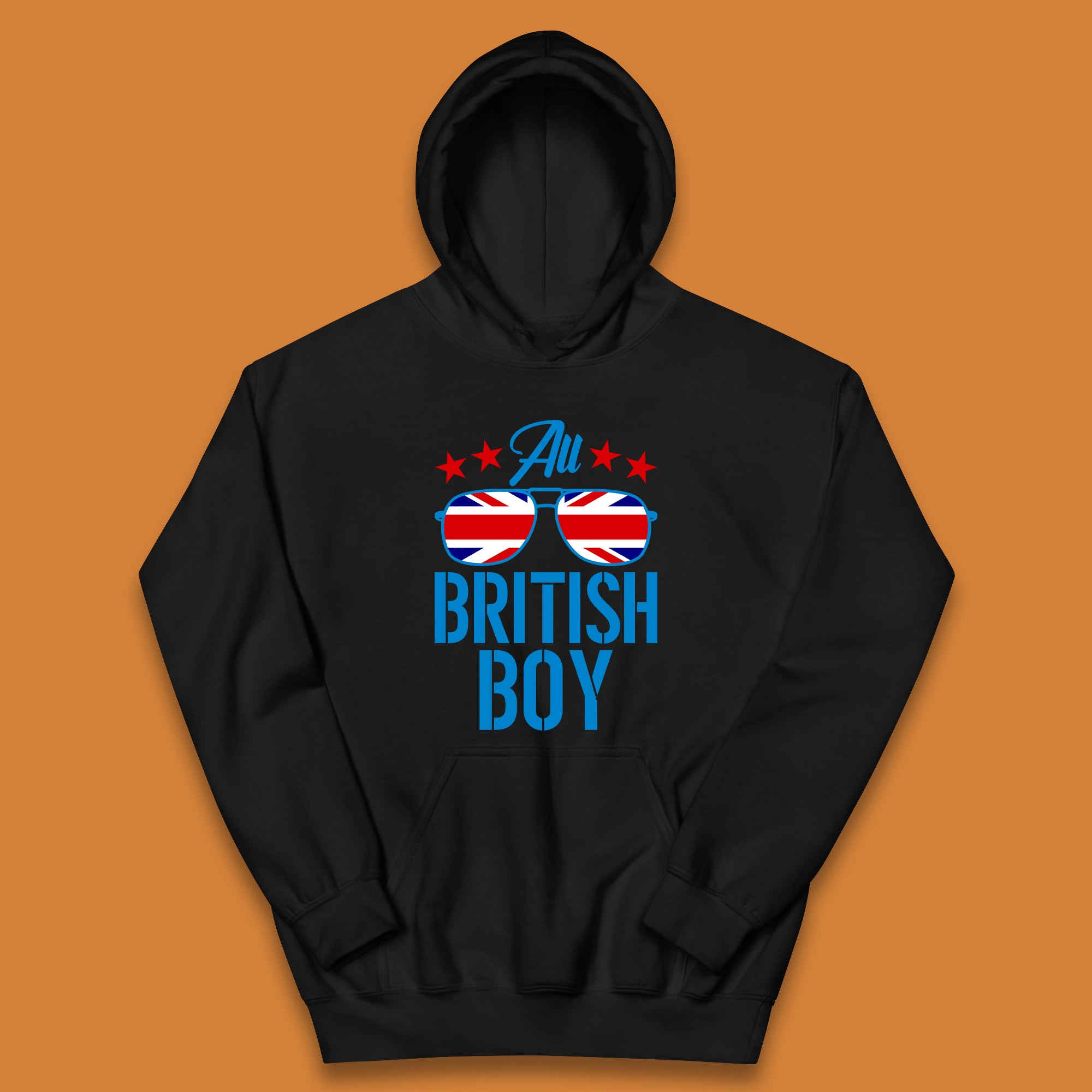 British Boy Kids Hoodie