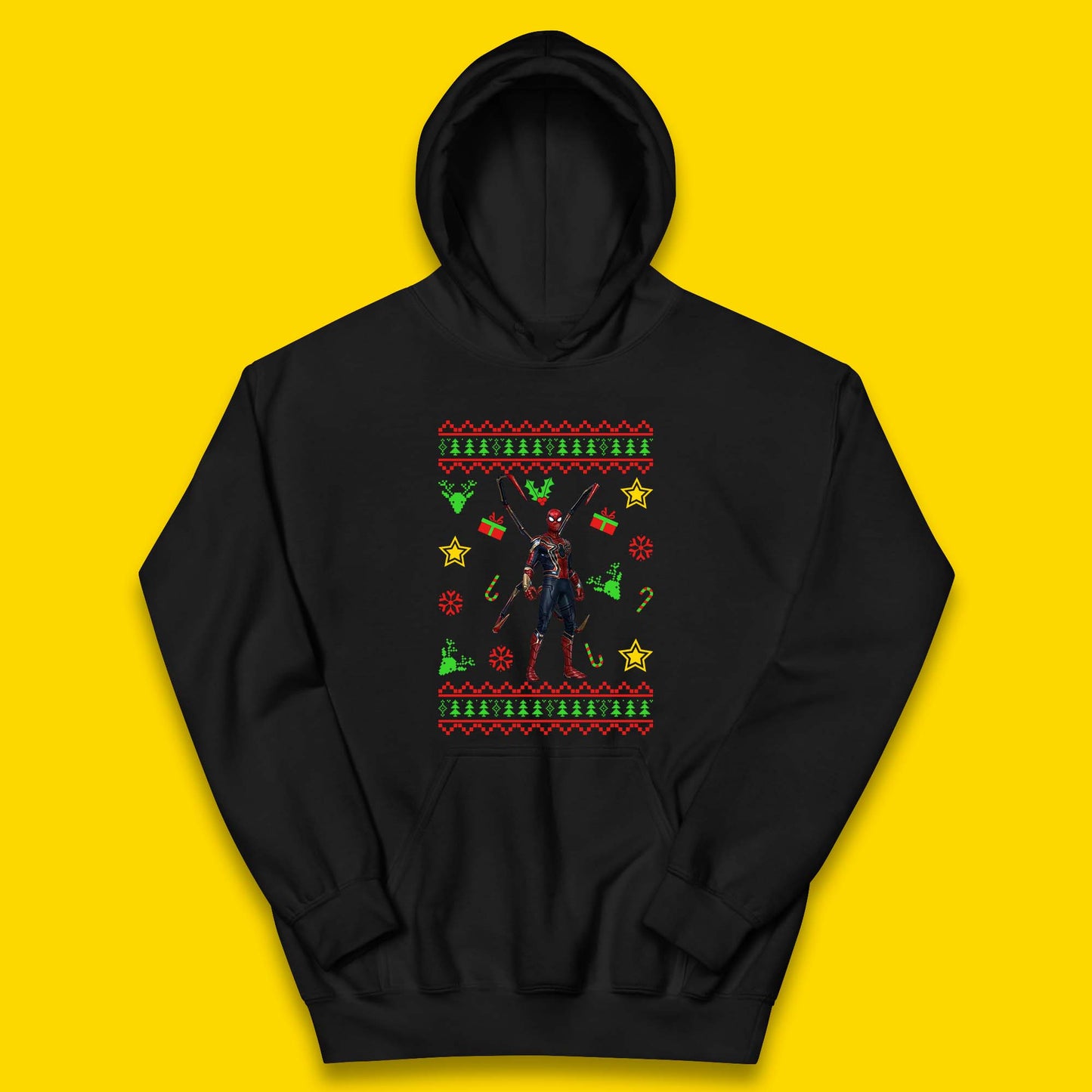 Spiderman Christmas Kids Hoodie