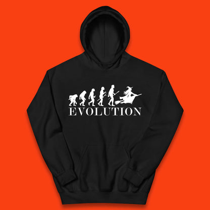 Witch Evolution Halloween Scary Spooky Witch Costume Kids Hoodie