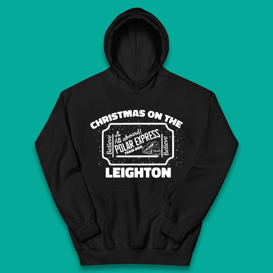 Polar Express Christmas Train Kids Hoodie