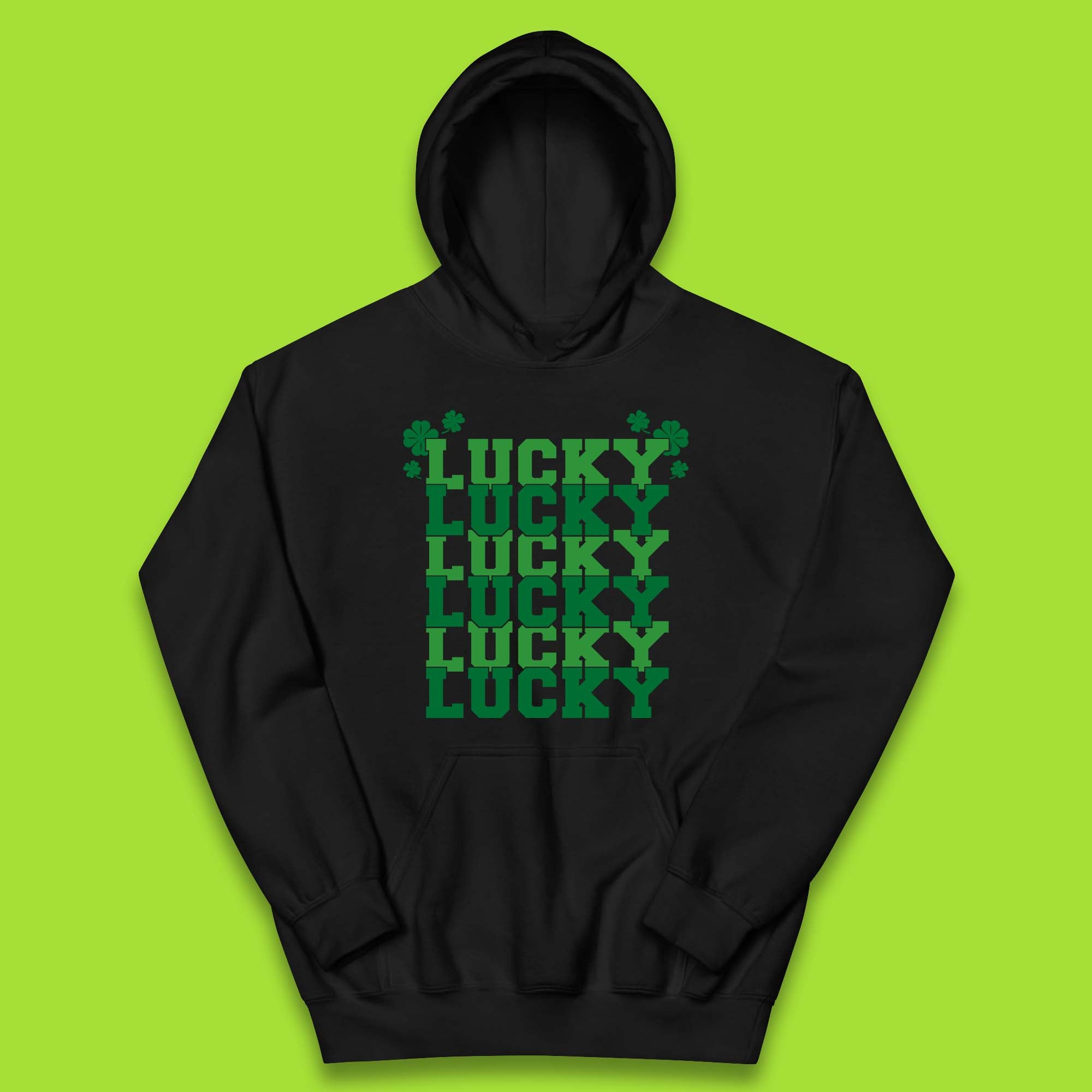 Lucky St Patrick's Day Kids Hoodie