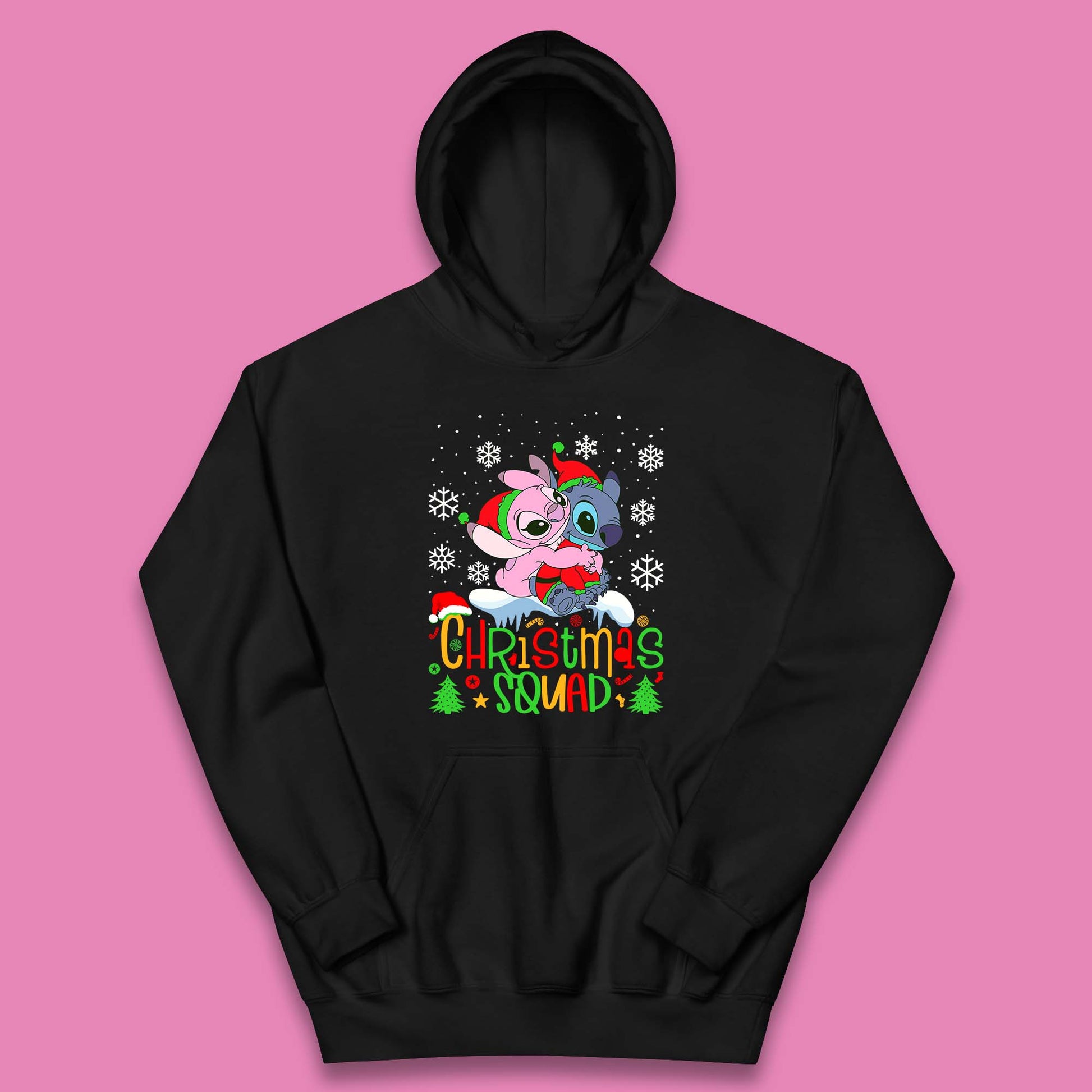 lilo and stitch Christmas hoodie