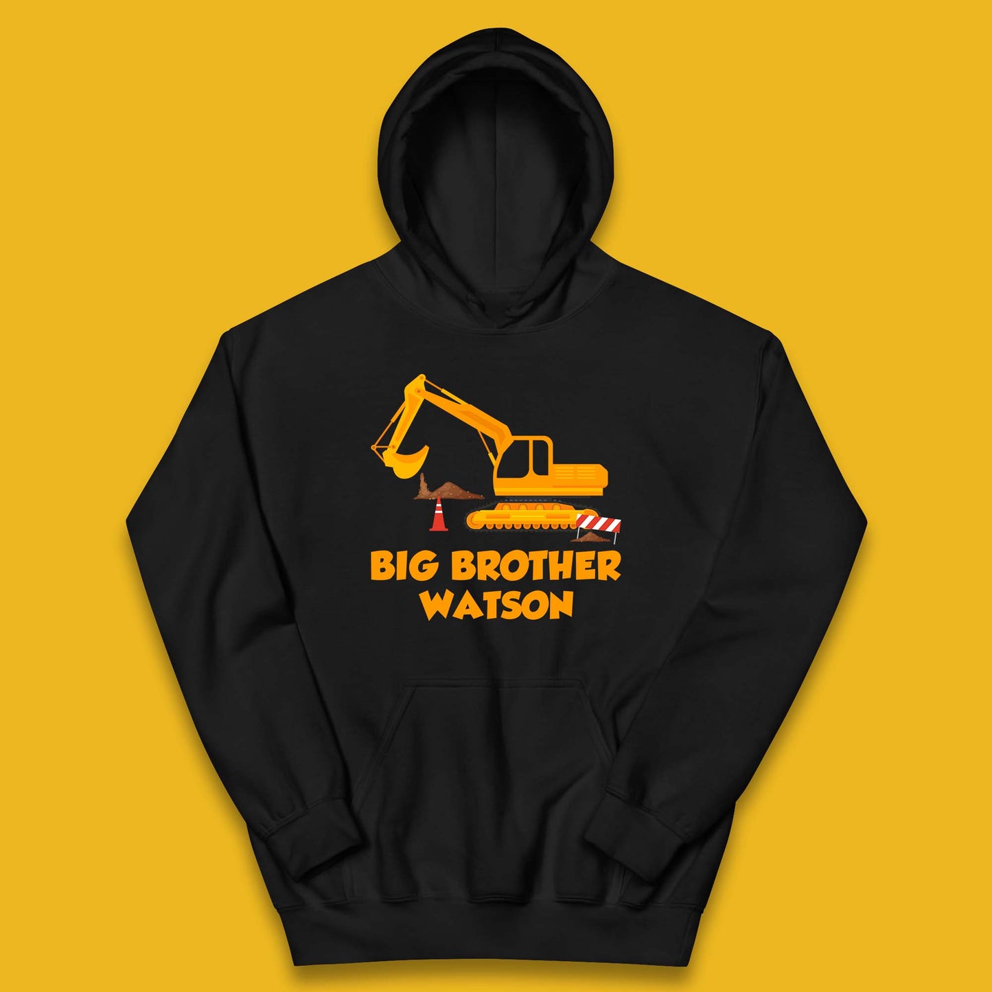 Personalised Big Brother Your Name Promoted To Big Brother Siblings Announcement Gift Kids Hoodie