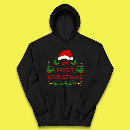 my first christmas winter hoodie