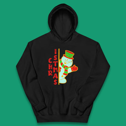 Christmas Snowman Kids Hoodie