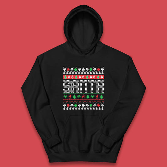 christmas santa hoodie