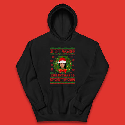 Michael Jackson Christmas Kids Hoodie