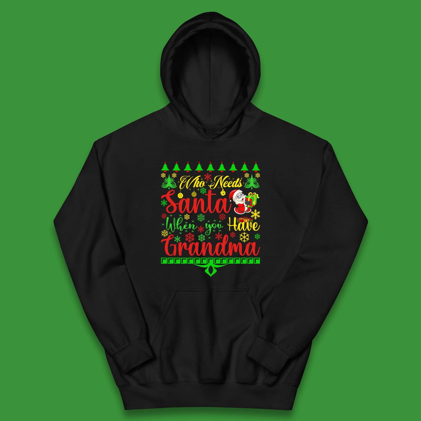 grandma christmas hoodie