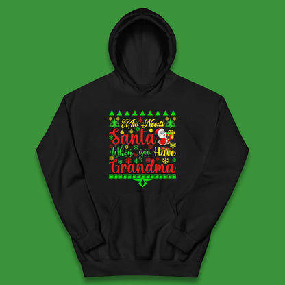 grandma christmas hoodie