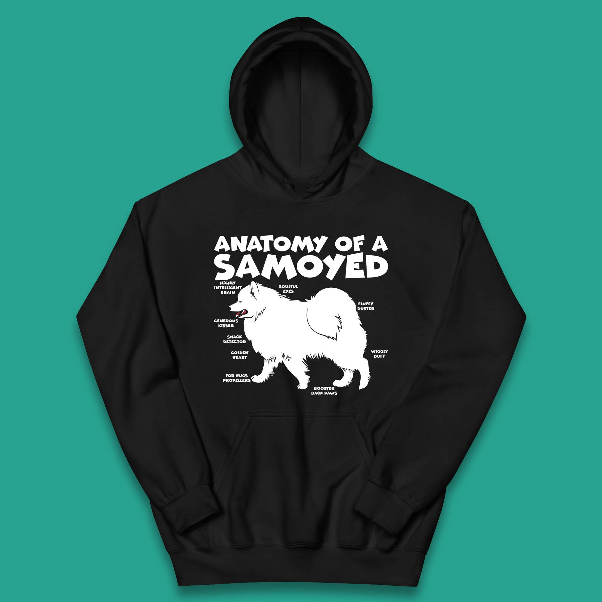 Samoyed Kids Hoodie for Sale