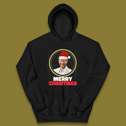 Prince Harry Christmas Kids Hoodie