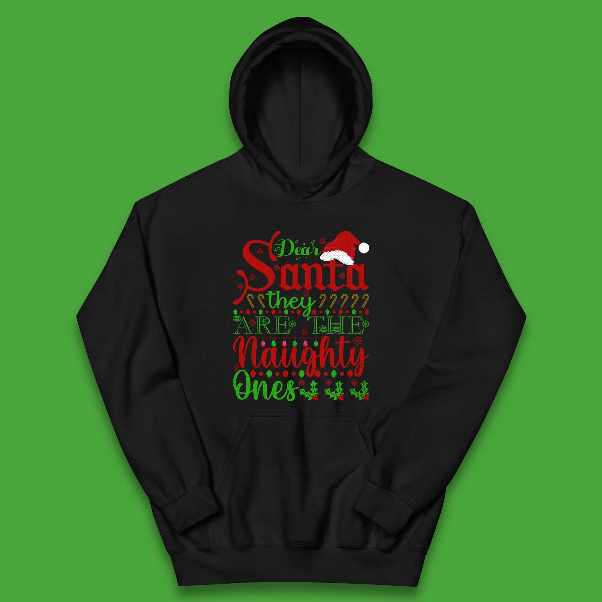 dear santa christmas hoodie