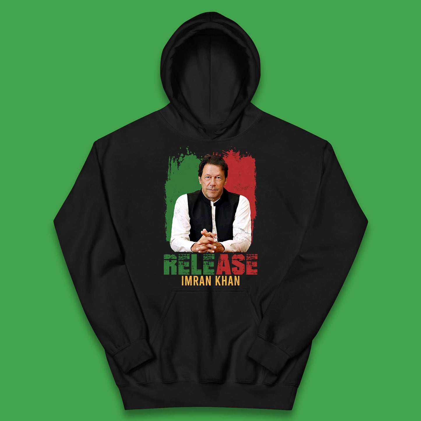 Release Imran Khan Prisoner No 804 Stand With Imran Khan Pakistan Kids Hoodie