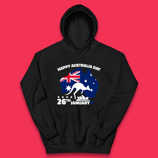 Happy Australia Day 26th January Kids Hoodie