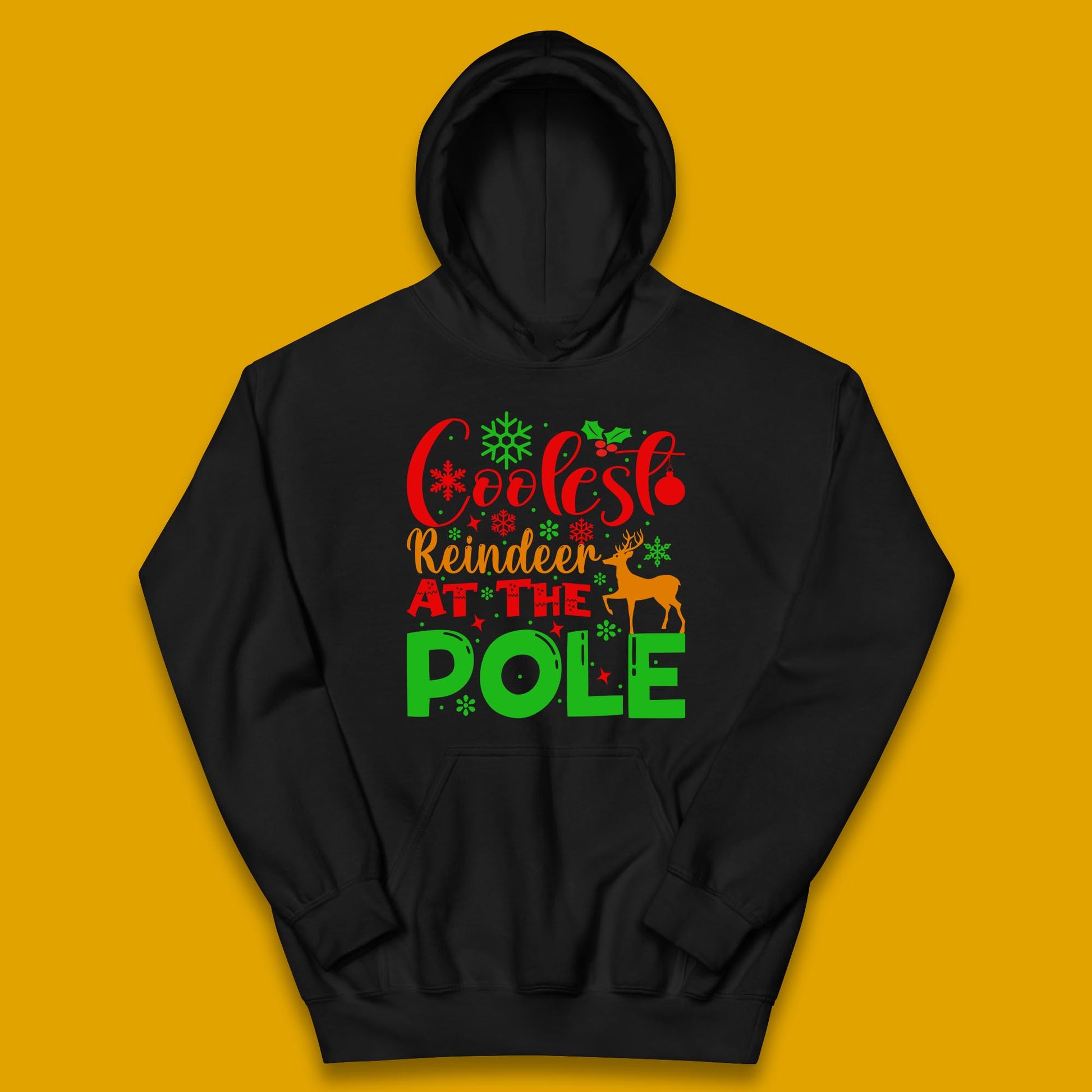coolest reindeer hoodie