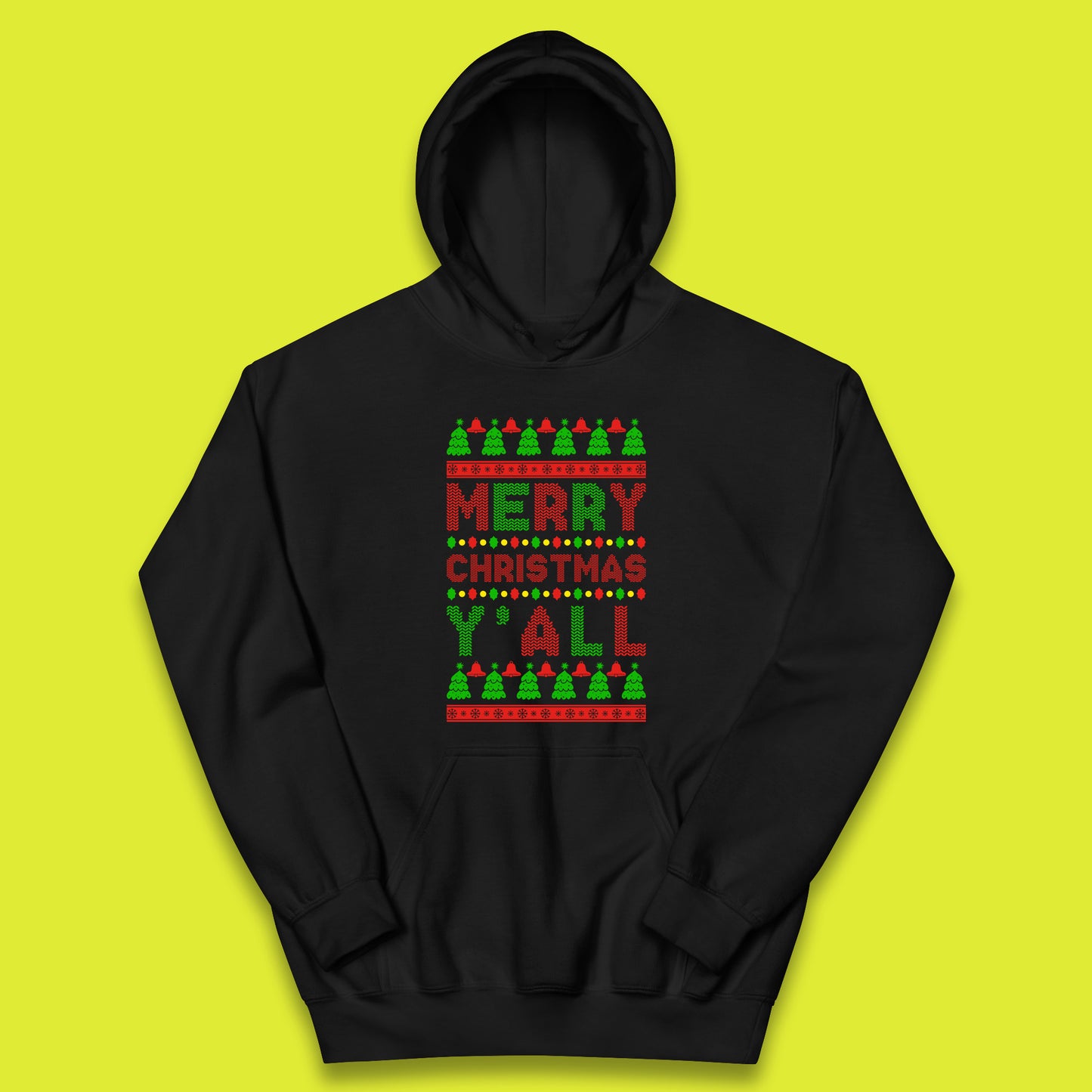 merry christmas y'all hoodie
