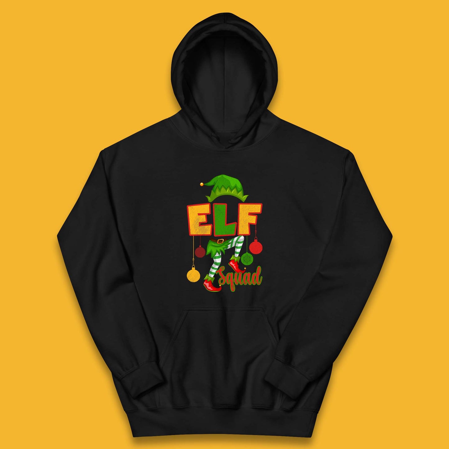 elf squad christmas hoodie