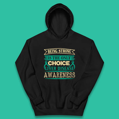 Liver Disease Awareness Kids Hoodie