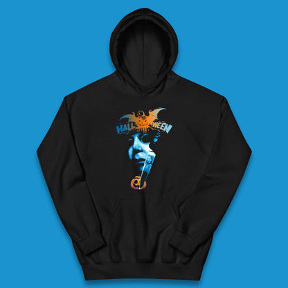 Michael Myers Halloween Laurie Halloween Take A Knife Horror Movie Character Kids Hoodie