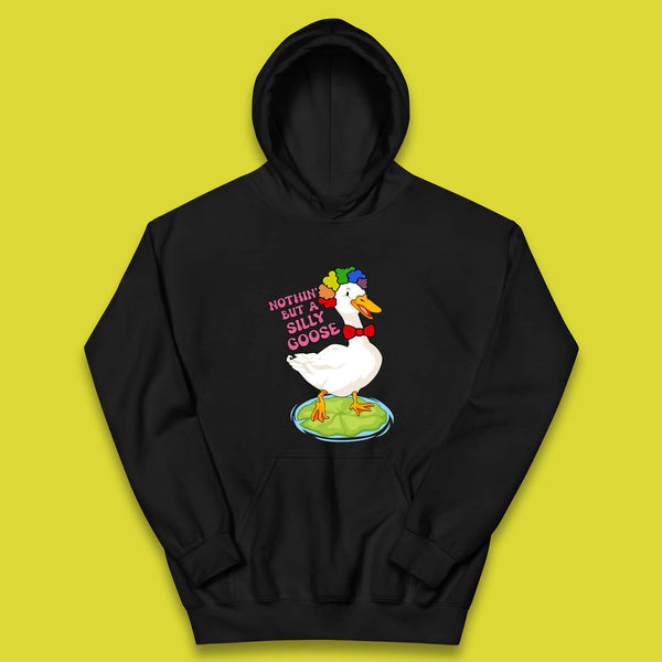Nothin But A Silly Goose Kids Hoodie