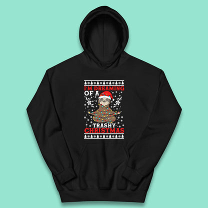 sloth christmas hoodie