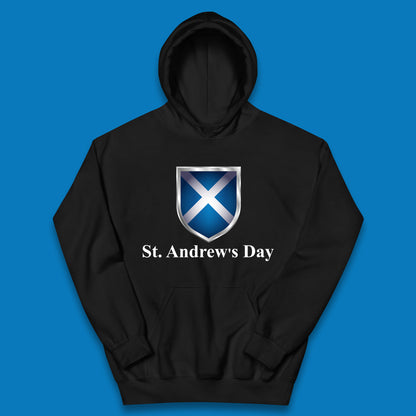 St. Andrew's Day Scotland Flag Scottish Flag Proud to be Scottish Feast of Saint Andrew Kids Hoodie