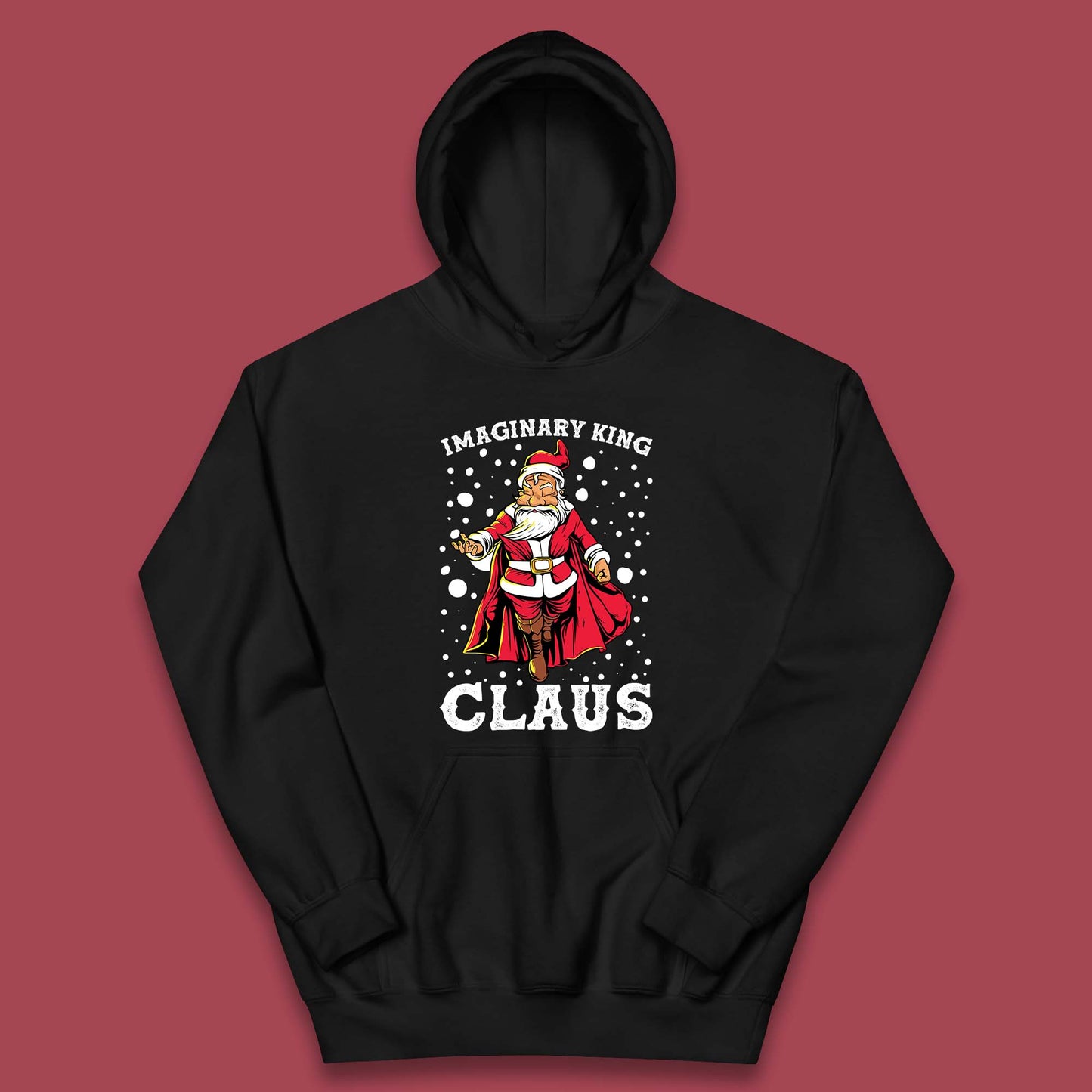 imaginary king santa christmas hoodie